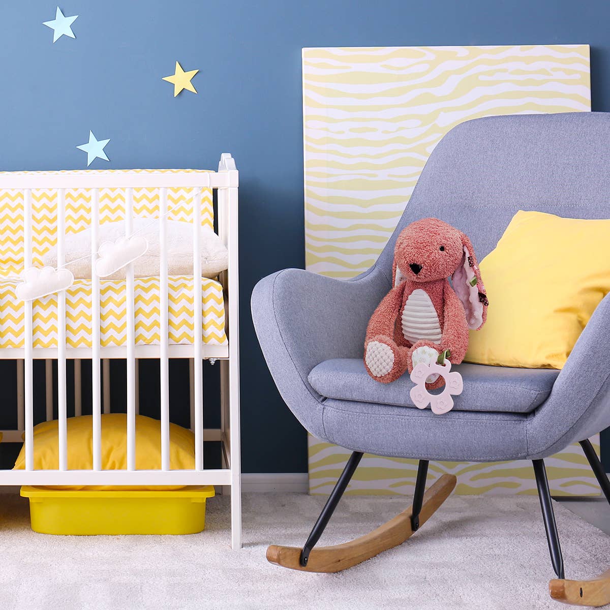 Make Believe Ideas - Sensory Snuggables Large Bunny