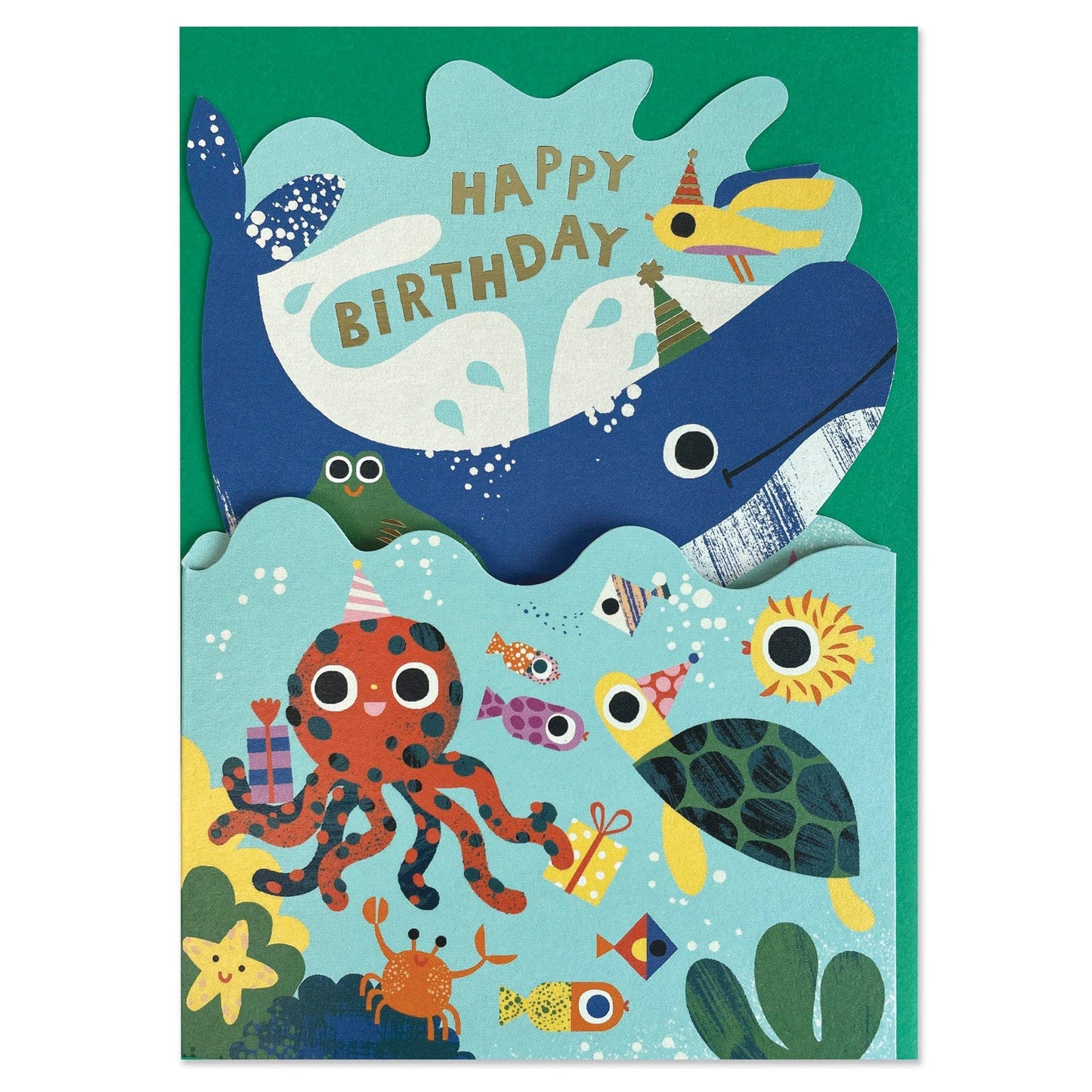 Raspberry Blossom - Happy Birthday - Have a whale-y good day (FAN13)