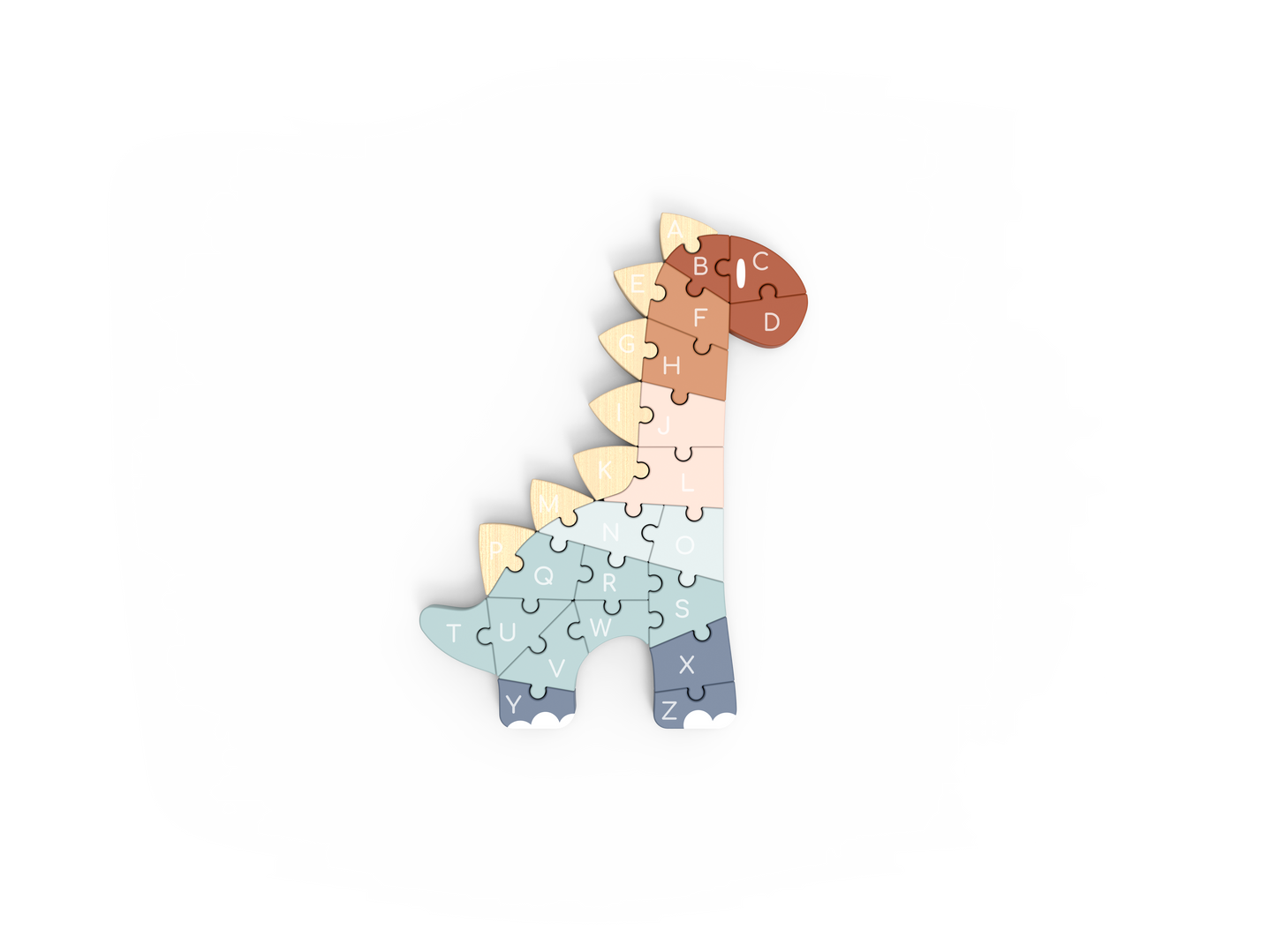 ABC Dino Puzzle (Wooden Toys)
