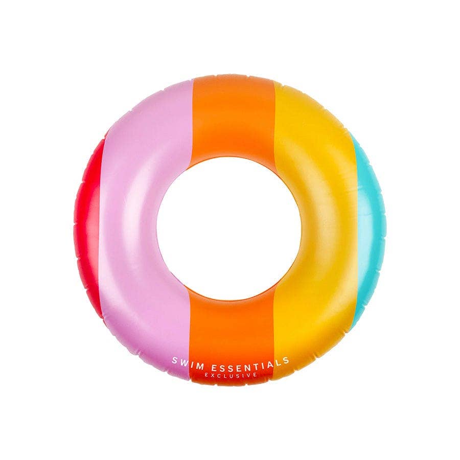 Swim Essentials - Swim Ring - Multicolor - Color Rush - Ø 90 cm
