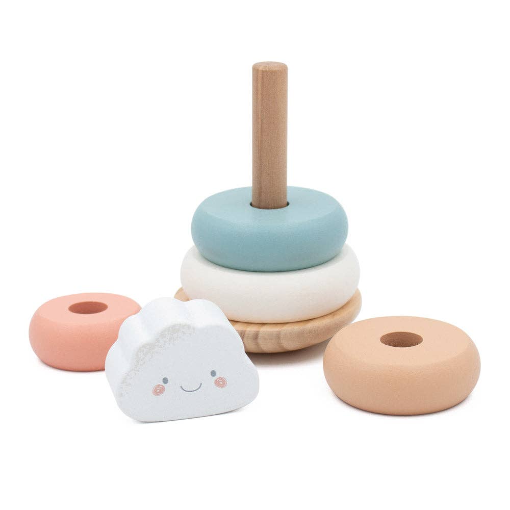 Inside Out Toys - Cloud Wobbly Stacking Tower