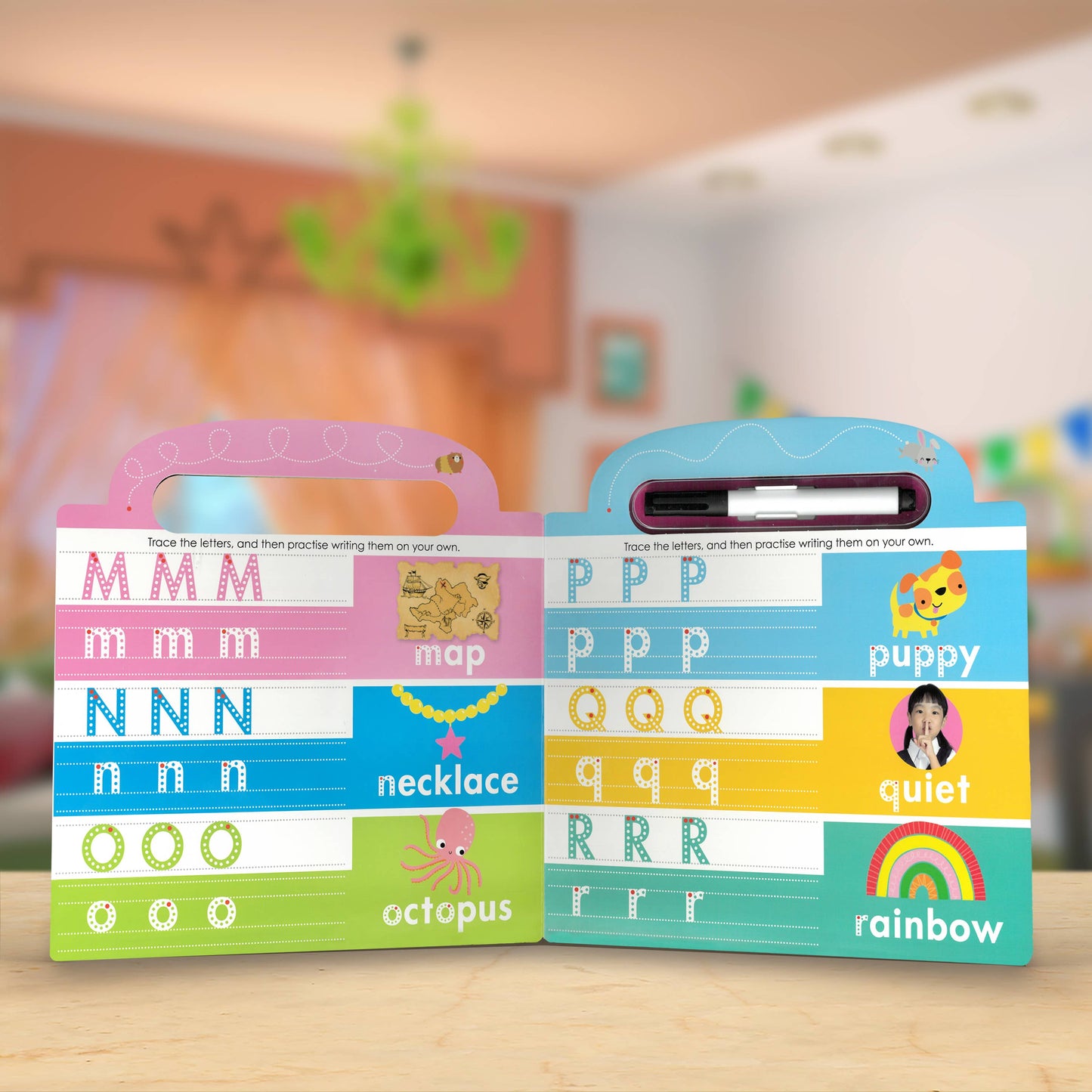 Make Believe Ideas - Mini iQ Write-and-Wipe Learn to Write