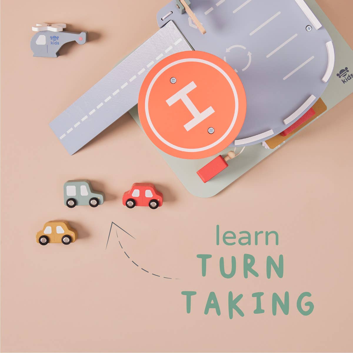 Wooden Garage Toy