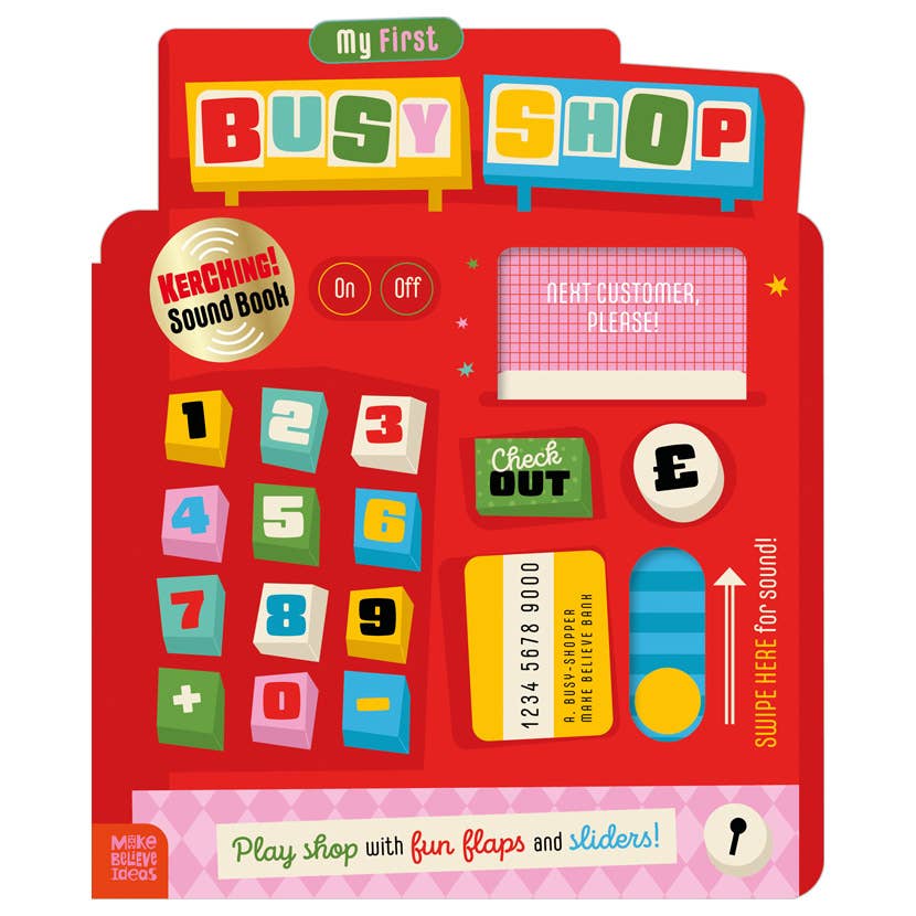 Make Believe Ideas - Board Books My First Busy Shop