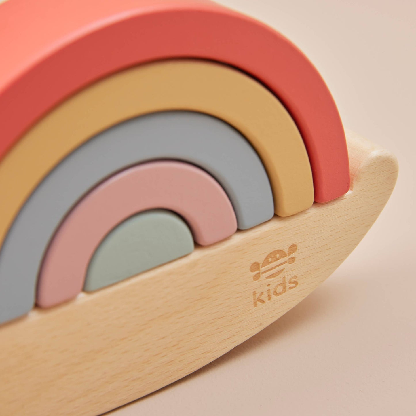 Wooden Snail Stacker Toy (FSC)