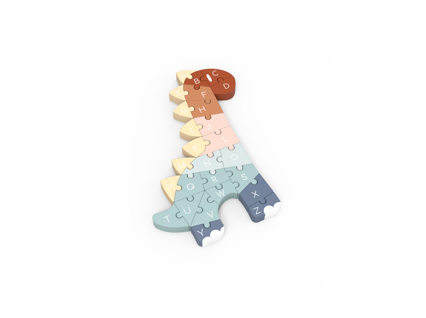 ABC Dino Puzzle (Wooden Toys)