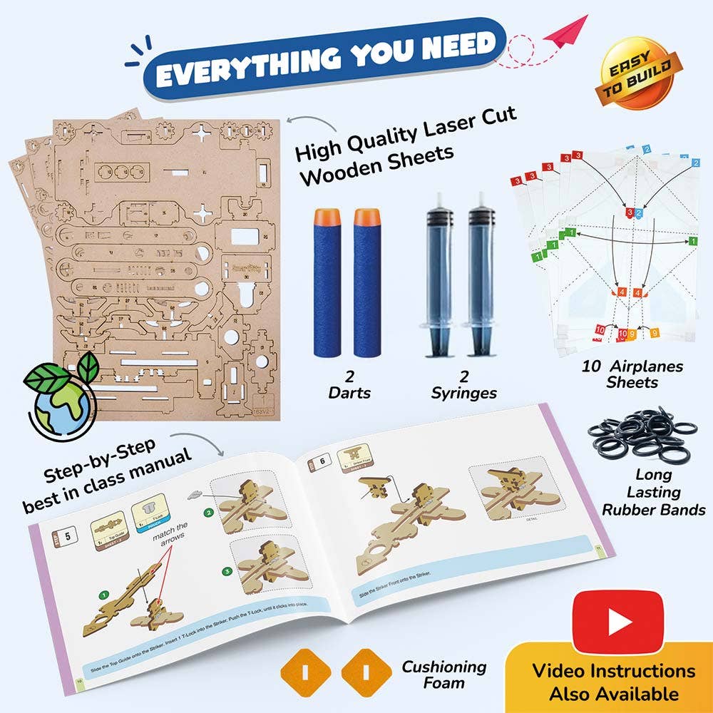 Smartivity Hydraulic Plane Launcher
