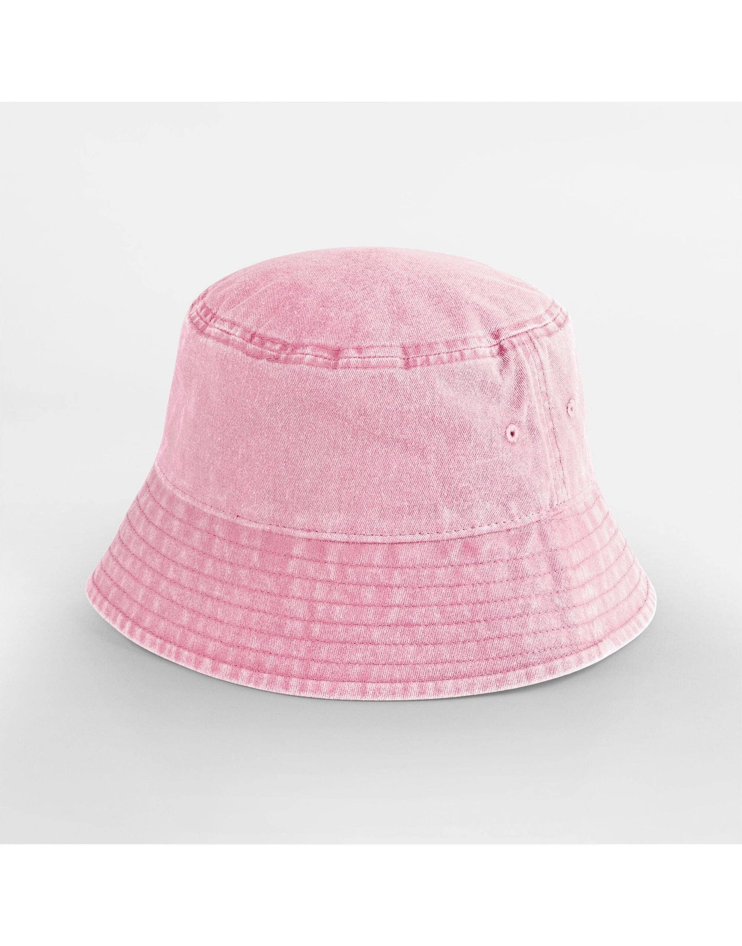 Logo Free Clothing - Beechfield Junior Vintage Bucket Hat | 100% Heavy Washed Cotton | 5 Colours | Unisex Ages 3-12