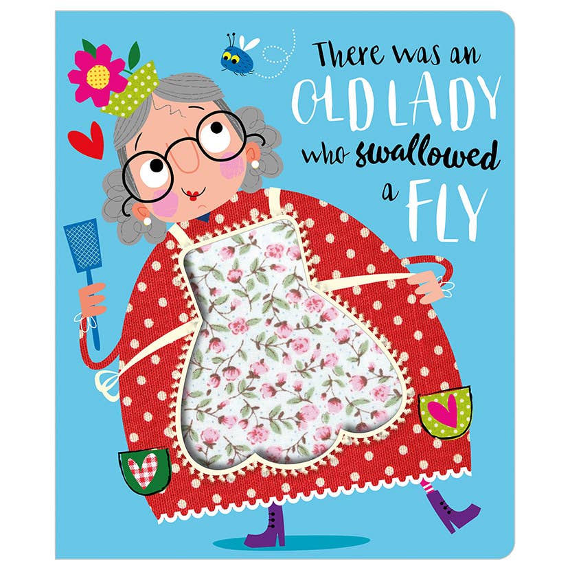 Make Believe Ideas - Board Book There Was an Old Lady Who Swallowed a Fly