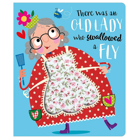 Make Believe Ideas - Board Book There Was an Old Lady Who Swallowed a Fly