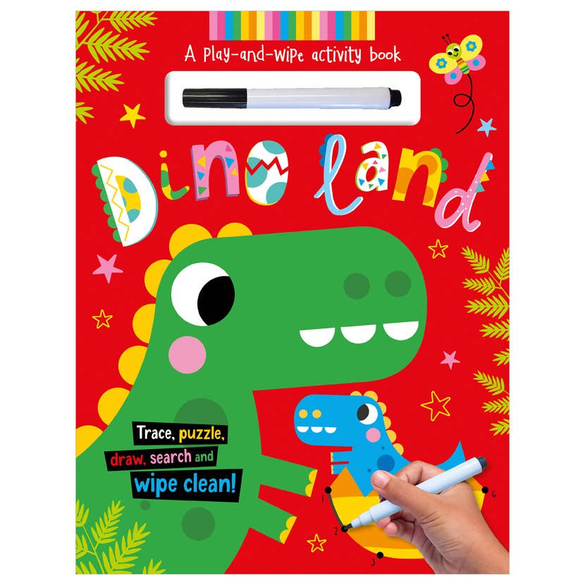 Make Believe Ideas - Wipe-Clean Dino Land