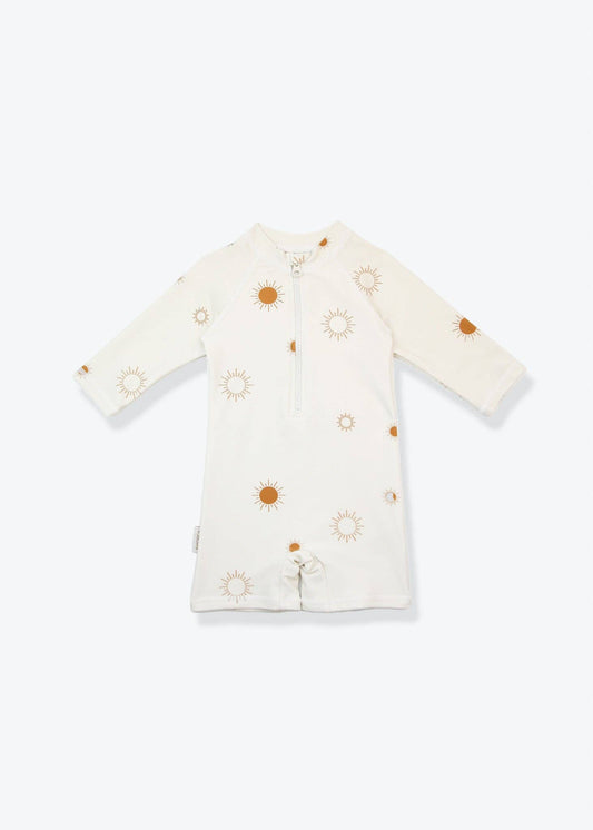 Children’s Swim Jumpsuit - Sun Rays / Shell