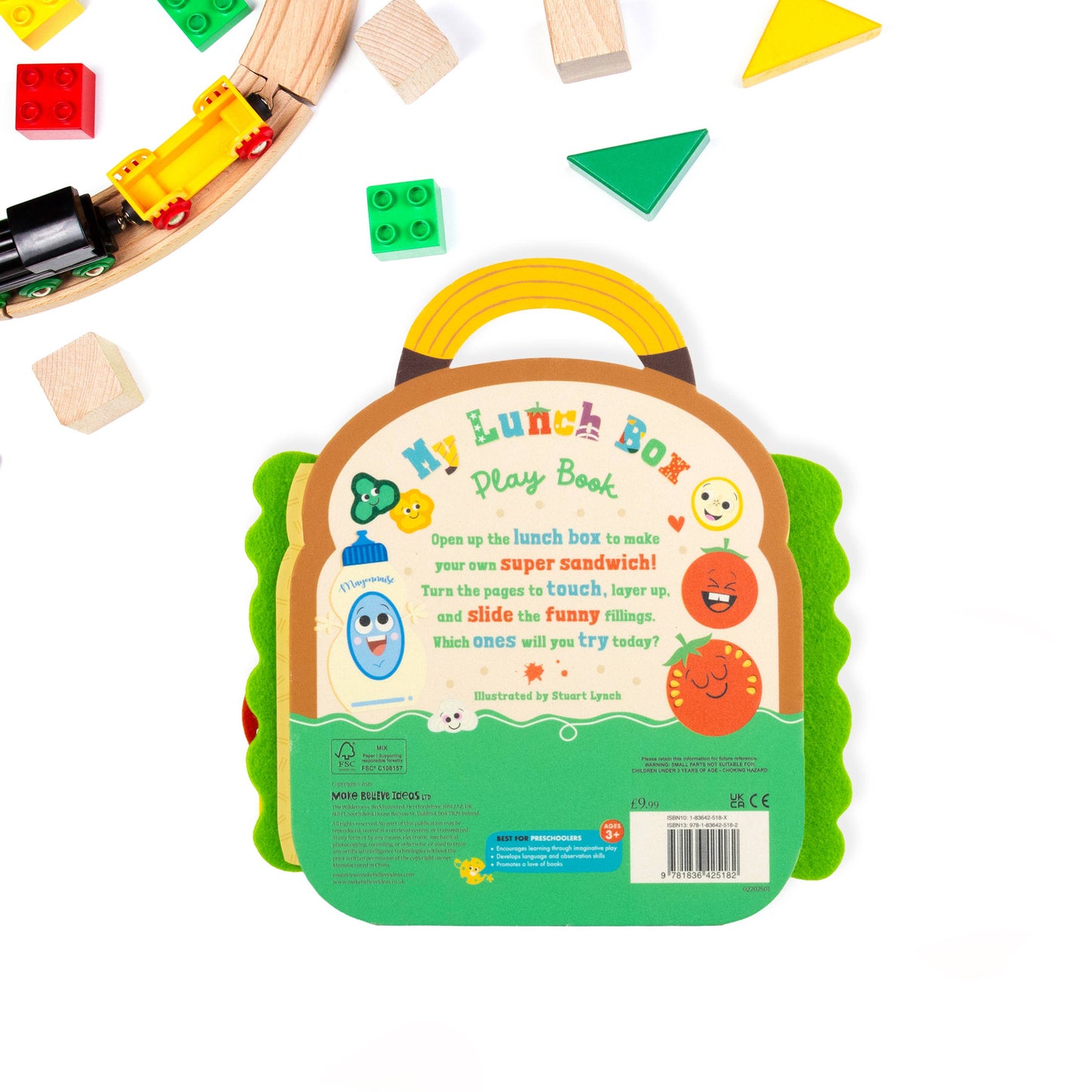 Make Believe Ideas - Board Books My Lunch Box Play Book