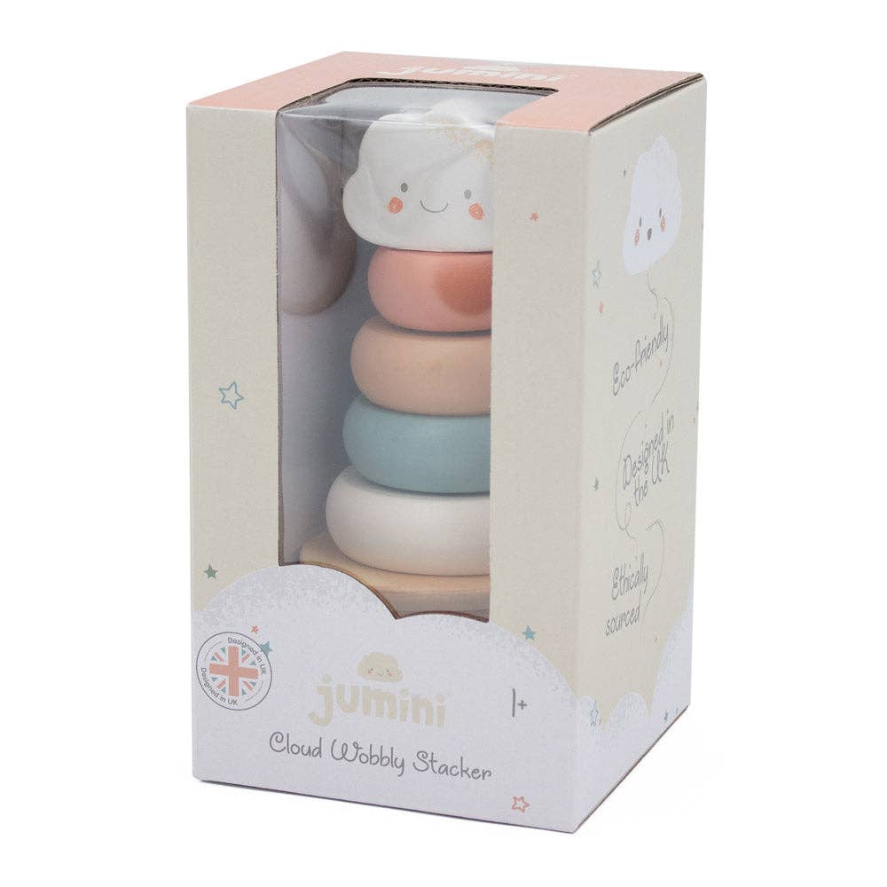 Inside Out Toys - Cloud Wobbly Stacking Tower