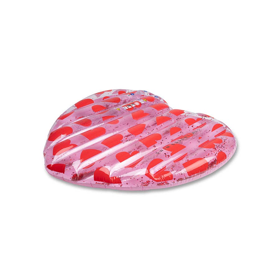 Swim Essentials - Pool Float - Pink Heart - Mini Hearts - 150 cm