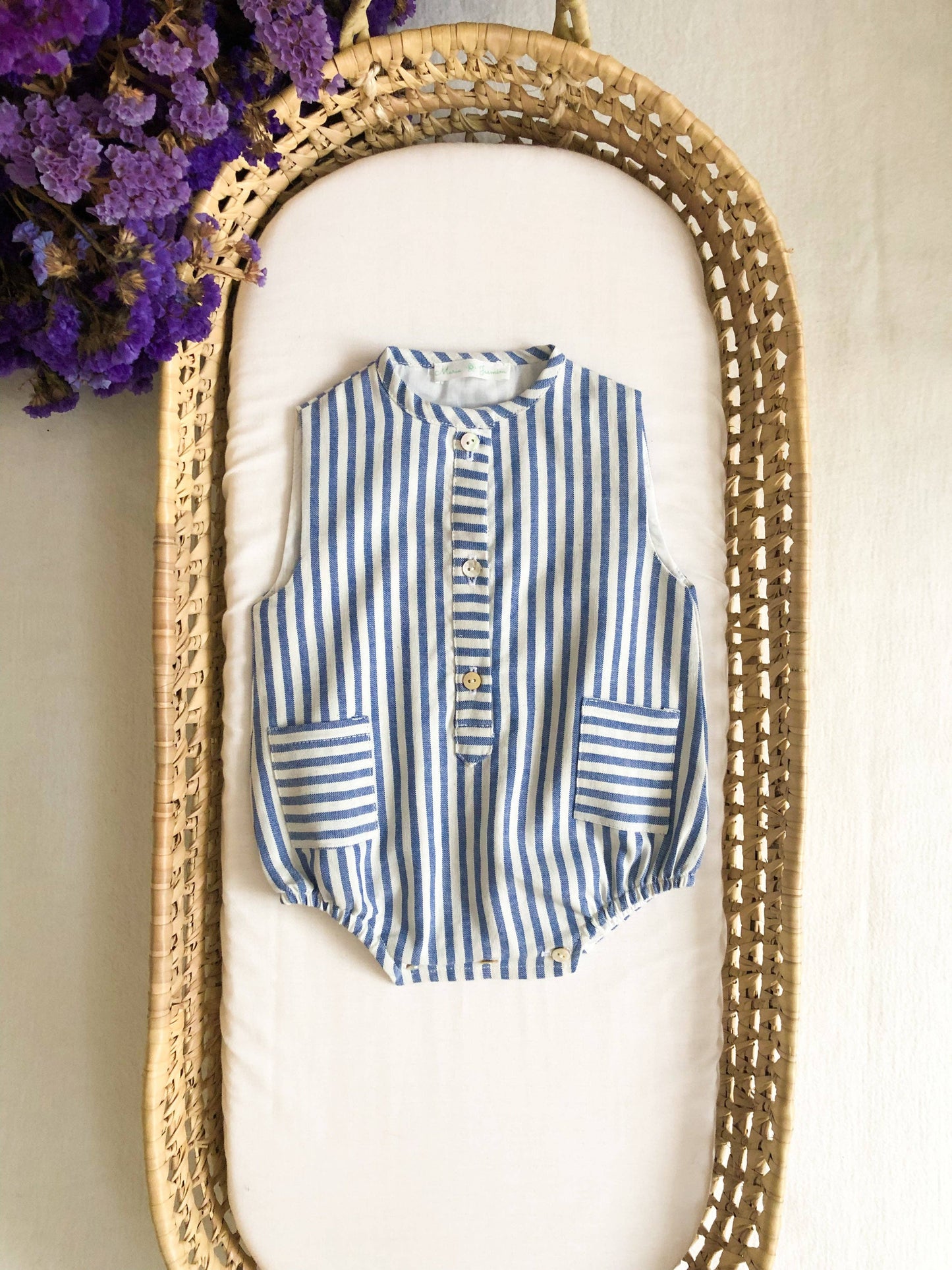 Baby & Child - Fluffy Blue Stripe