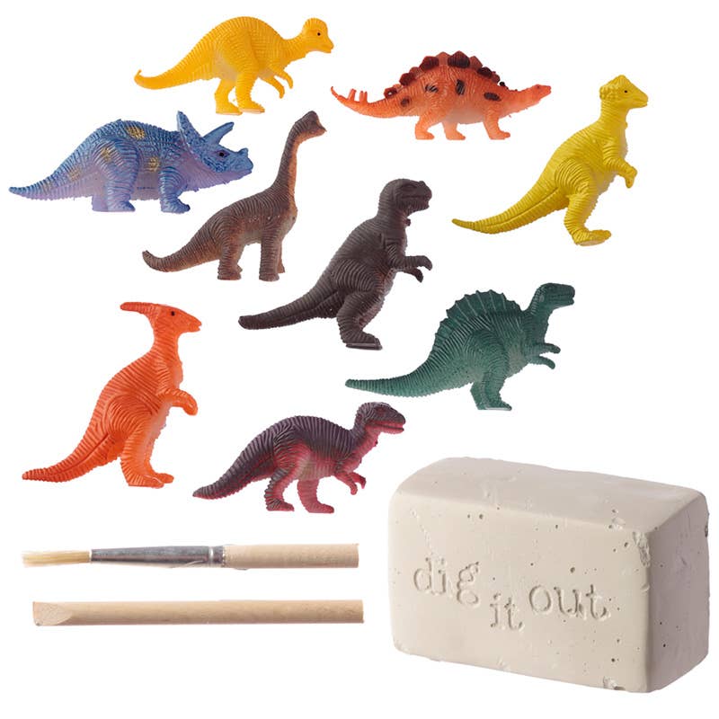 Puckator Ltd - Rawr Mini Dinosaur Dig-A-Saurs Dig it Out Kit