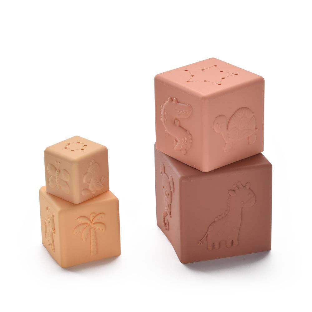 Inside Out Toys - Safari Stacking Cubes