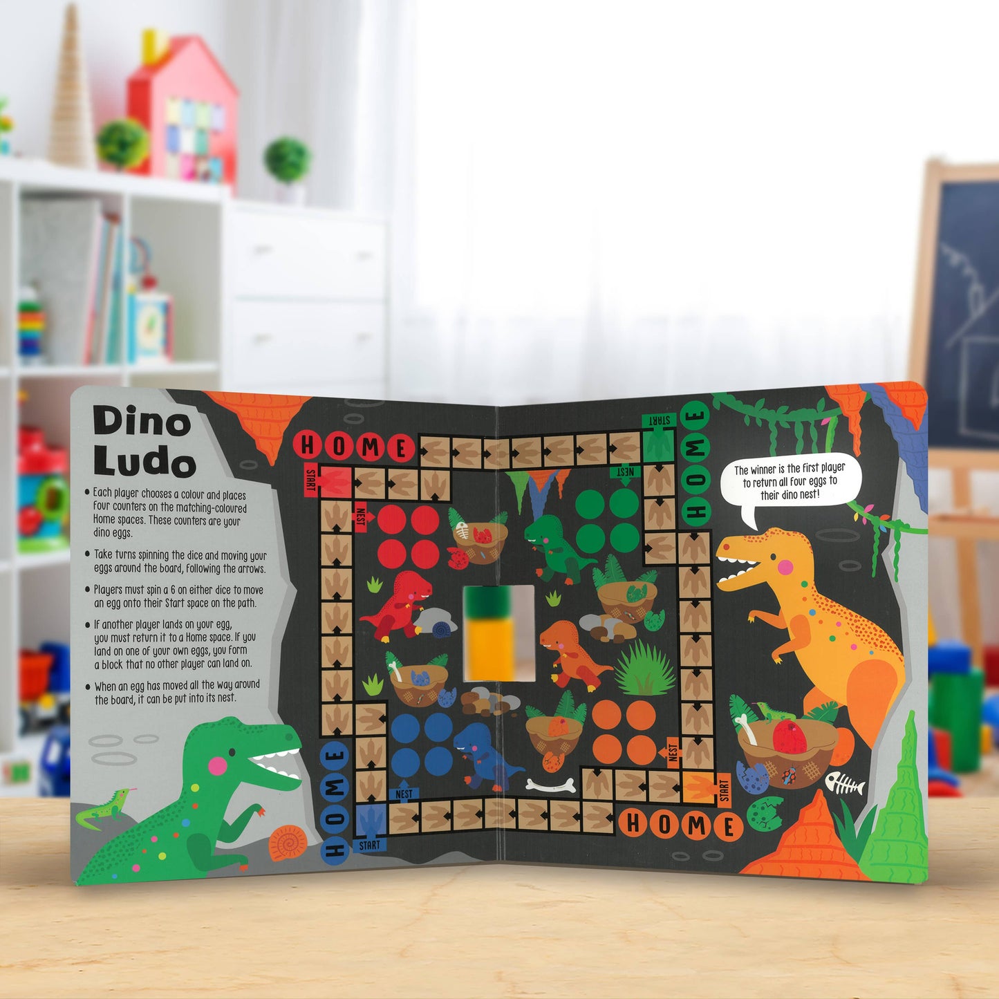 Make Believe Ideas - Spin and Play Dinosaur Games